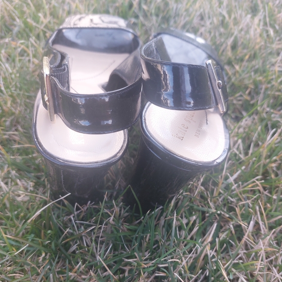 Kate Spade Black Heels Size 7B - Picture 2 of 6